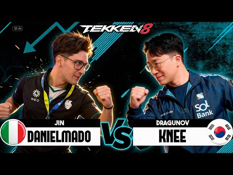 DANIELMADO (Jin) vs KNEE (Dragunov) ➤ Tekken 8 Pro Match - High Level