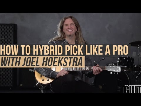 Joel Hoekstra Lesson - How to use Hybrid Picking to Create Cool Melodies