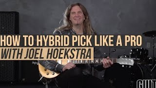 Joel Hoekstra Lesson - How to use Hybrid Picking to Create Cool Melodies