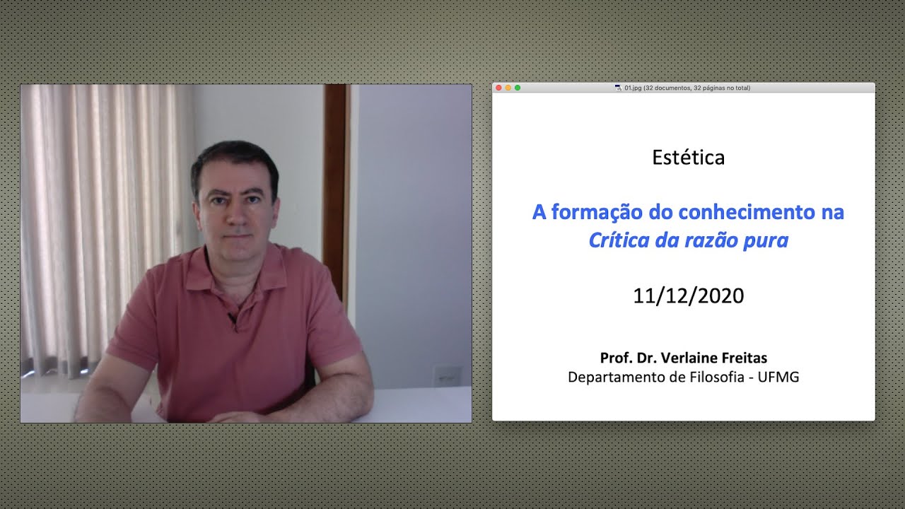A formação do conhecimento na Crítica da razão Pura, de Kant