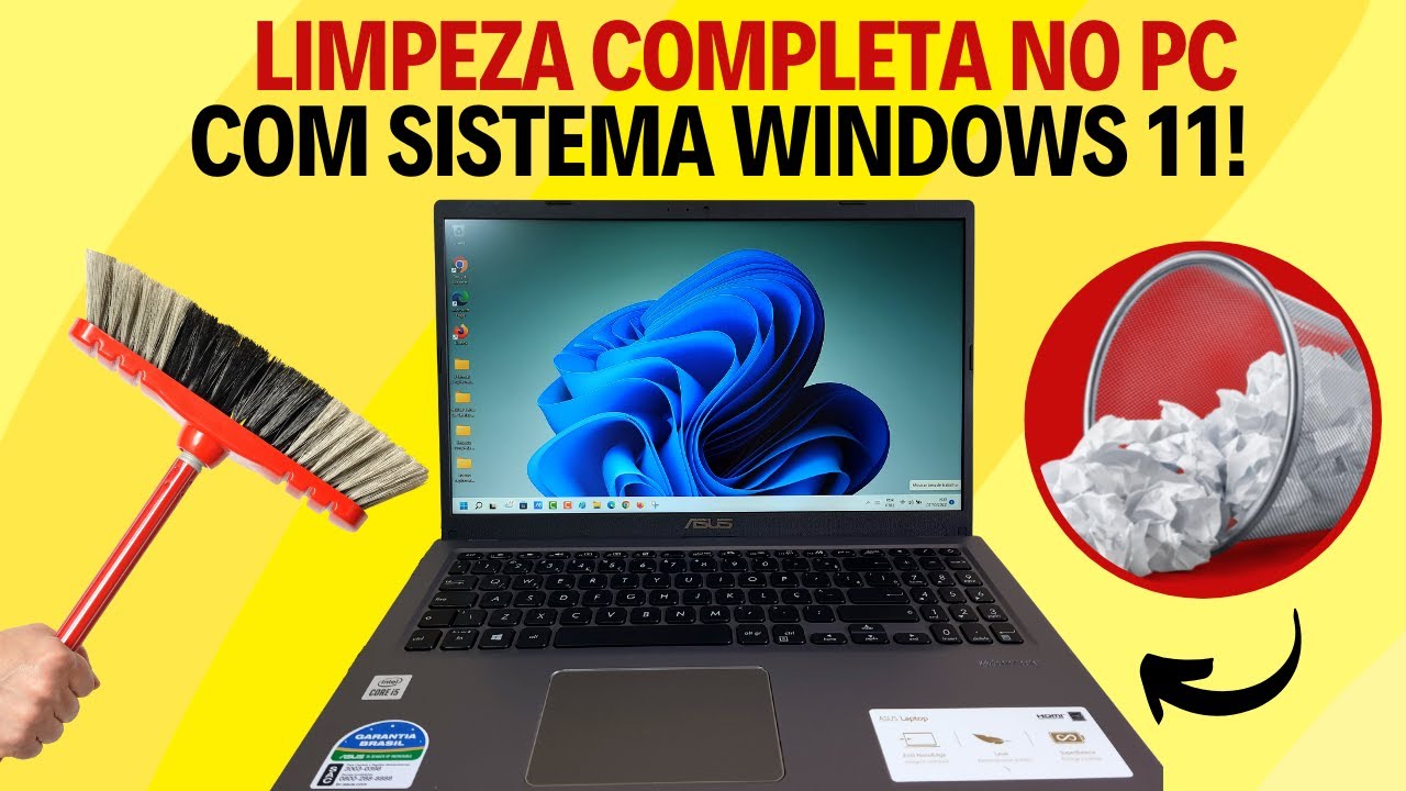 SISTEMA WINDOWS 11: COMO FAZER UMA LIMPEZA COMPLETA NO PC E NOTEBOOK