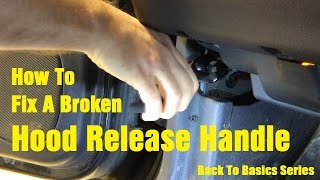 Replacing A Hood Release Cable - Wrenchin