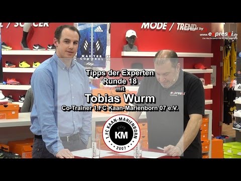 Tipps der Experten mit Tobias Wurm. Co-Trainer 1.FC Kaan-Marienborn 07 e.V.