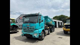 Mercedes-Benz 1845 Arocs SZM HAD nyergesvontat&oacute; + billenős f&eacute;lp&oacute;tkocsi | K&eacute;p 4 - Autoline