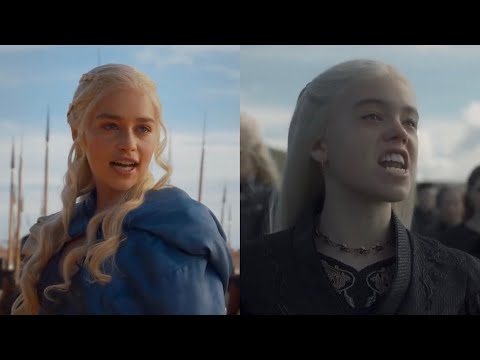 Daenerys Targaryen and Rhaenyra’s Dracarys (Dragon fire) Valyrian