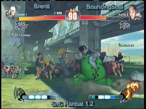 Brentt (Rufus) Vs. BouncingSoul (Ryu)