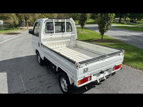 Thumbnail for 1995 HONDA ACTY 4WD - KEI - JDM - ENGINE COLD START by Honda Acty, Honda A engine