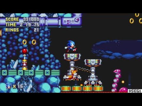 Sonic Mania - Gameplay Walkthrough Part 10 - Lave Reef Zone