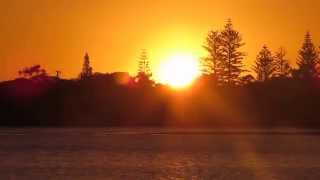 Sunset with Harry Manx 20140910