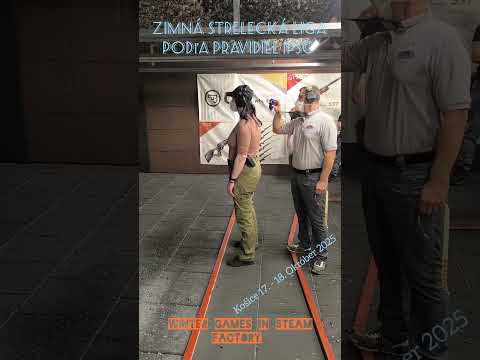 Strelnica Steam Factory, Prvé kolo zimnej streleckej ligy. Košice 17.-18.október 2025
