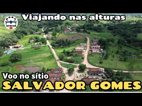 Passeio aéreo pelo sítio SALVADOR GOMES no município de jacaraú na Paraíba