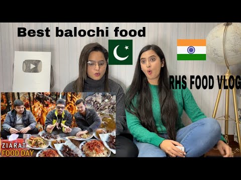 Indian Reaction On RHS | Extreme Level Street Food In Balochistan | Ziarat | Pakistan| Sidhu Vlogs