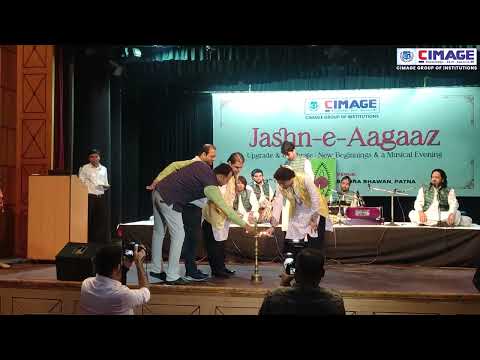 Lightning the Lamp at Jasn-E-Aagaaz Program organized by CIMAGE