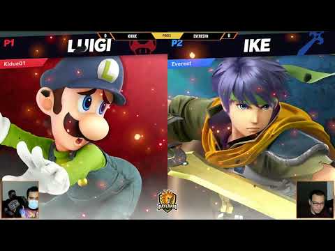 Rayenari Biweekly 26 - Pools - Kidue01 (Luigi) Vs. Everest (Ike) - SSBU