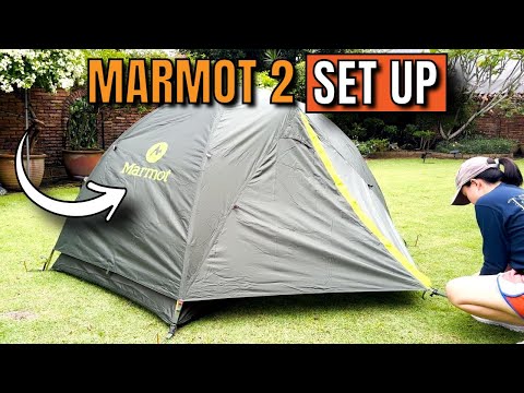 So bauen Sie das Marmot Crane Creek 2 auf (und verstauen es auch!)