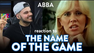 ABBA Reaction The Name of The Game Official Video! | Dereck Reacts