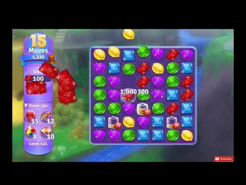 Wonka's World of Candy Level 421 NO BOOSTERS - A S GAMING