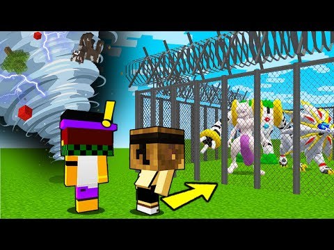 TORNADO ESTREMO vs POKEMON LEGGENDARI! - Minecraft ITA