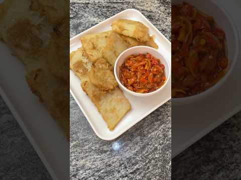 Fry golden yam with me #viral