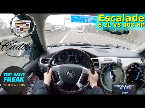 Thumbnail for 2008 Cadillac Escalade 6.2L V8 403 HP TOP SPEED AUTOBAHN DRIVE POV by Cadillac