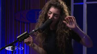 Lorde performing &quot;Royals&quot; Live on KCRW