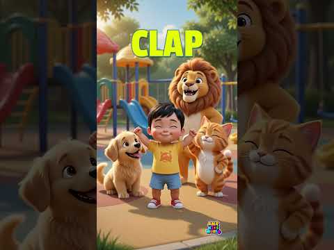 Movement Activities for Kids | Jump Clap Spin | बच्चों के लिए एक्शन वर्ड्स #shorts #toddlerlearning