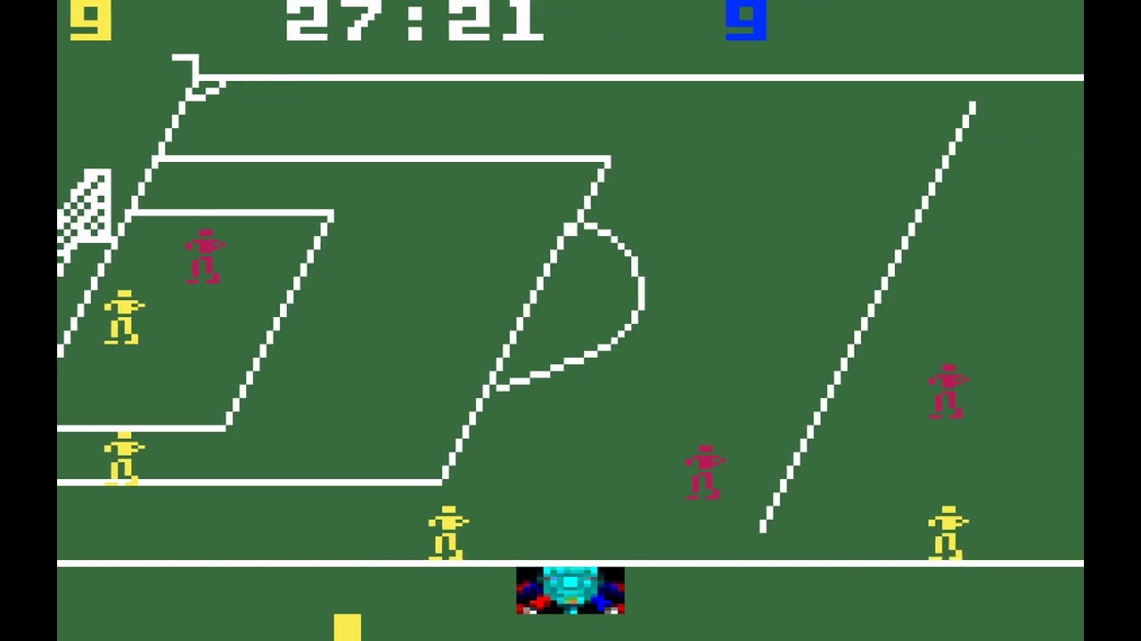Mattel Intellivision Game: NASL Soccer (1979 Mattel Electronics)