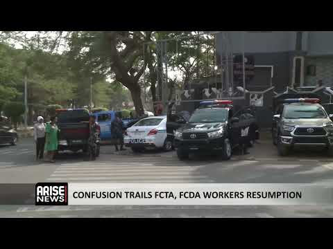 CONFUSION TRAILS FCTA, FCDA WORKERS RESUMPTION 