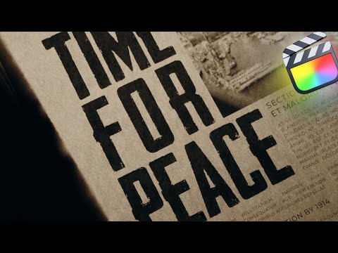 Remembering History Timeline 85 BPM for Final Cut Pro — MotionVFX