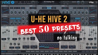 Video thumbnail for U-HE Hive 2 - Best presets [ most useful sounds ] by Pacific Base