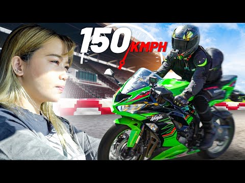 Unang BOMBA ni VON sa RACETRACK - Ninja Kawasexy