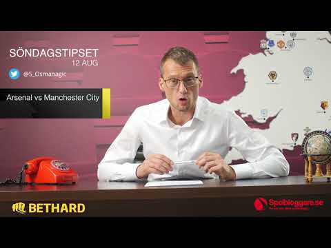 Speltips: Arsenal - Manchester City & Liverpool - West Ham 12/8