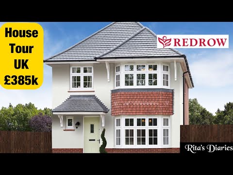 House Tour UK 🇬🇧 || Redrow's "stratford" 4bed Detached Property ||