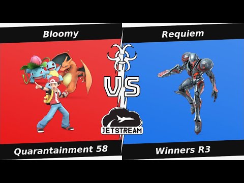 Quarantainment 58 Winners R3 - Bloomy (PKM Trainer) Vs Requiem (Dark Samus) - SSBU