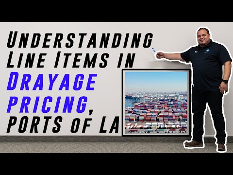 Understanding Line Items in Drayage Pricing (Ports of Los Angeles)