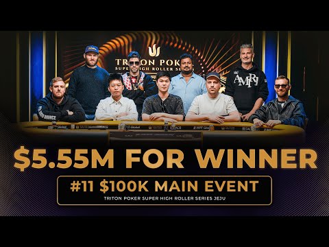 The Largest Six-Figure Buy-In Tournament of All Time | Triton Poker Jeju 2025 Final Table