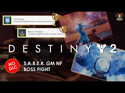 Fallen S.A.B.E.R. Grandmaster Nightfall Boss Fight Guide! (Prestige Trophy) | Destiny 2