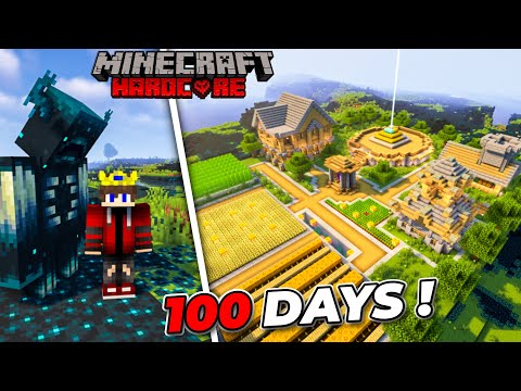 Surviving 100 Days in the Deep Dark - Hardcore Minecraft Hindi