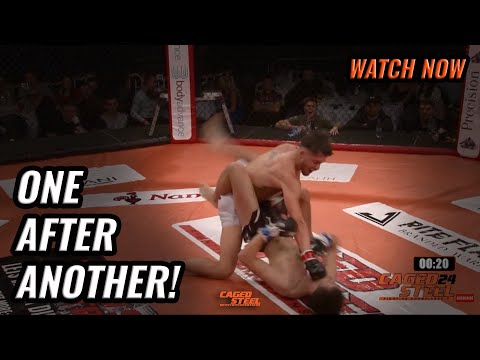 Caged Steel 24 - Gimmi Hallulli vs Louis Lee Scott (Title Fight)