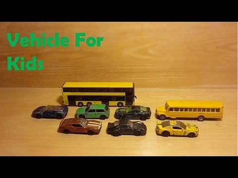 Vehicles For Kids - Transport Vehicles For Kids - Cars Colection Part 1 by HT BabyTV Video