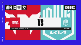 Worlds 2022 - Group Stage - D6 - JDG vs DK TIEBREAK
