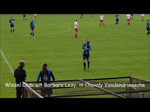 Club Brugge Vrouwen-Rapide Wezemaal 11-0 Beker v België