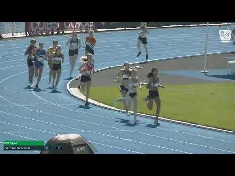 U15 Girls 800m Final: 2022 Commonwealth Bank State Track and Field Championships // LAVicTV