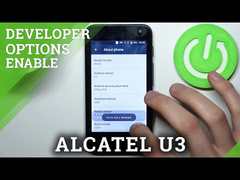 How to Enter Developer Options in ALCATEL U3 – Find Developer Options