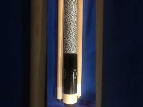 Martz cue malachite and ivory