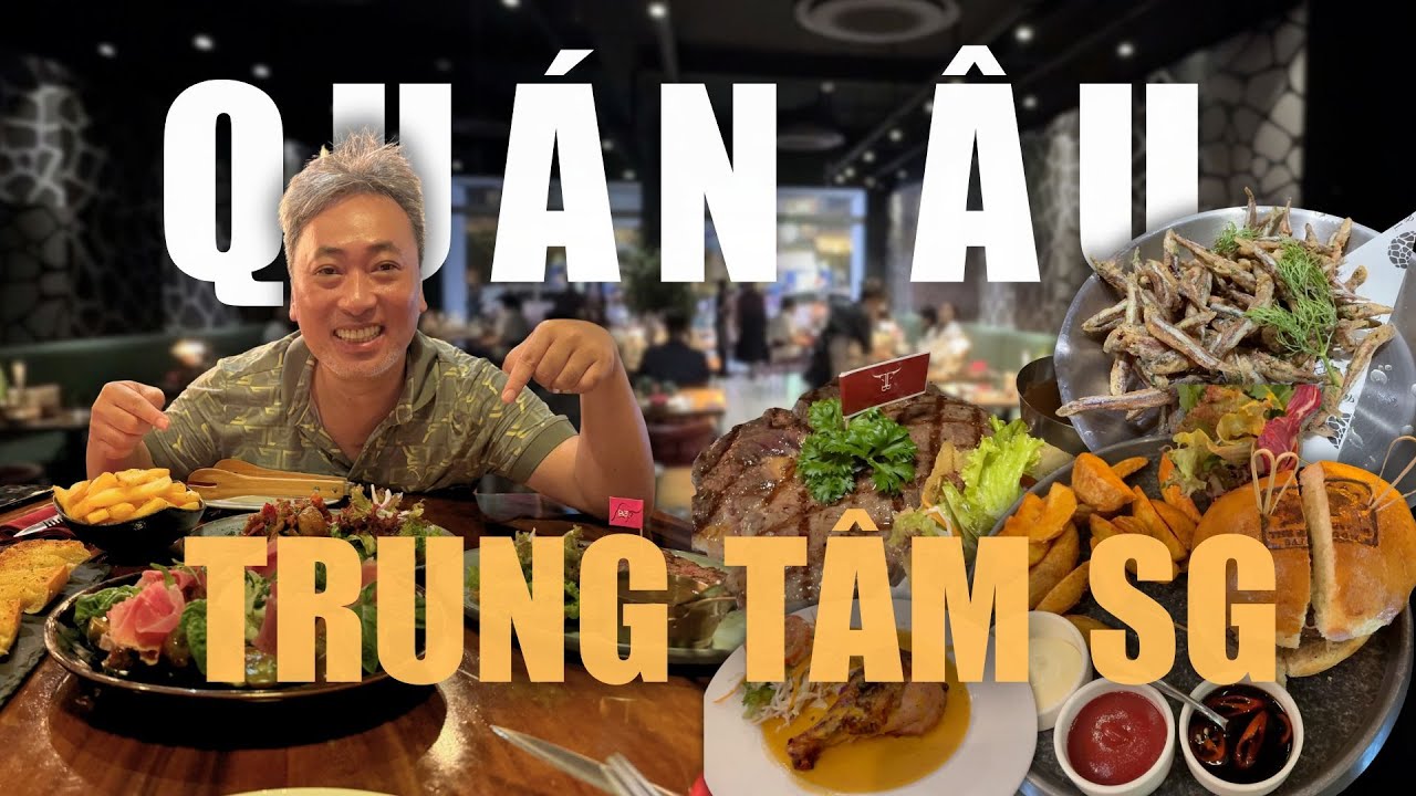 European Restaurants in Central Saigon by Nguyễn Quang Dũng