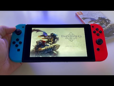 Darksiders Genesis (1) | Nintendo Switch V2 handheld gameplay