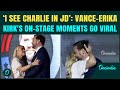 ON CAM JD Vance S Mushy Hug With Erika Kirk SPARKS BUZZ Vance Usha Divorce Speculation Explodes