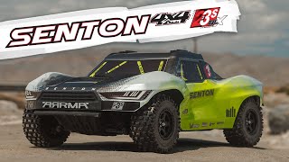 Arrma Senton 223S BLX 4WD 1:10 RTR DSC červená