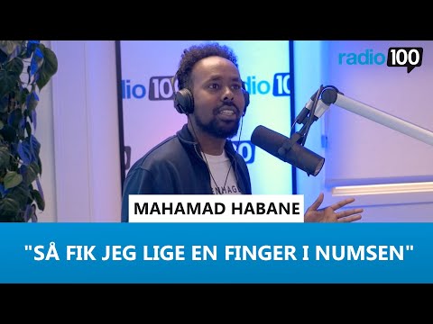 "Så fik jeg lige en finger i numsen" Mahamad Habane spiste for meget julemad.